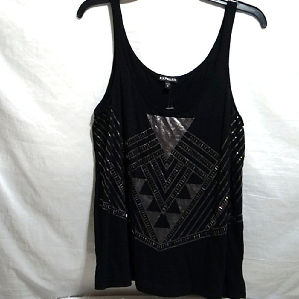 Like New Express Bling Tank Top Sz.M